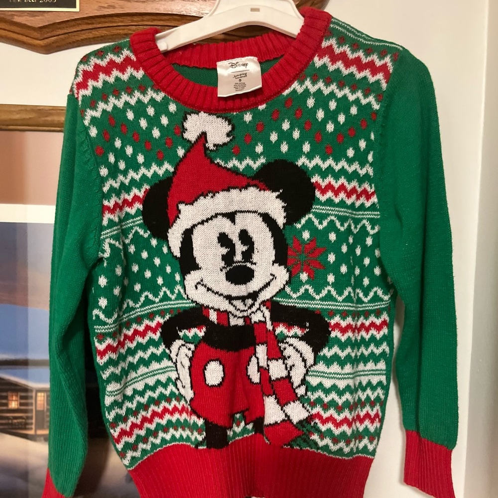 Mickey Mouse Christmas Sweater
